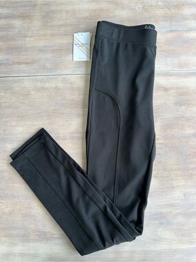 NWT kalani for Alyce Paris Black Ponte Leggings M